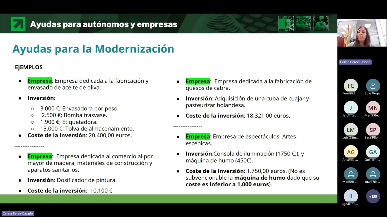 Webinar: Ayudas para la compra de maquinaria y herramientas