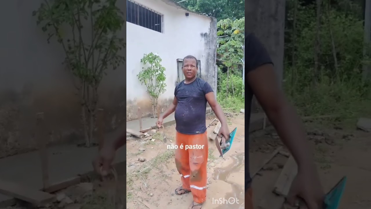 Tem pedreiro trabalhando na minha casa 🏠 