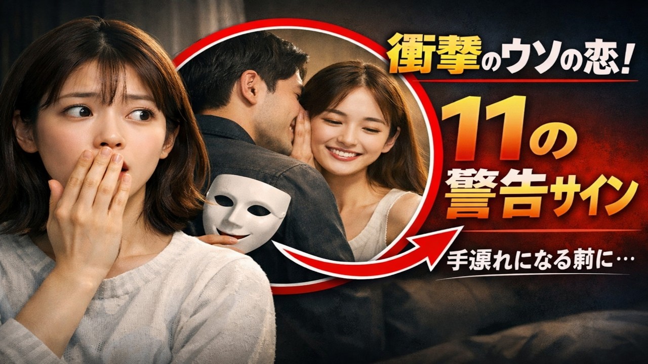 恋愛の巨大な嘘：ナルシストが仕掛ける「偽りの愛」11の隠されたサイン。手遅れになる前に、真実を知ってください。
