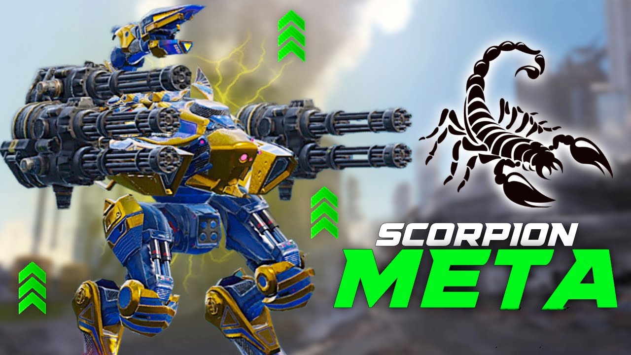 Scorpion Is DOMINATING Right Now... Ridiculous Ambush Damage Taking Down Titans | War Robots