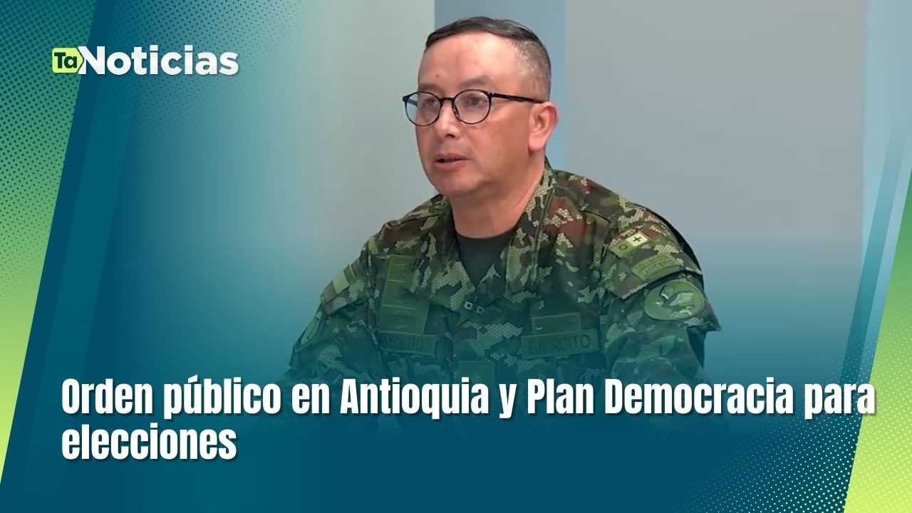 En Consejo de Redacción, BG. Carlos Eduardo Caycedo, comandante de la Cuarta Brigada del Ejército