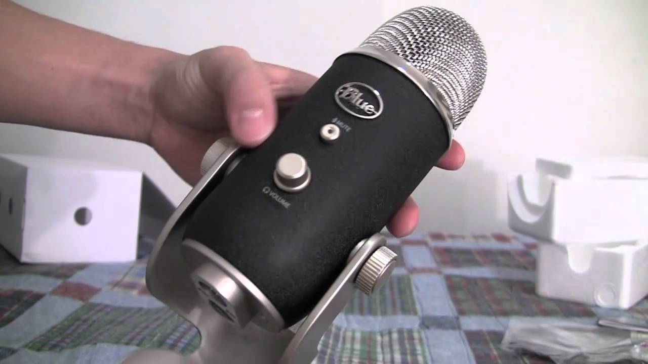 Blue Yeti Pro Microphone Unboxing and Test