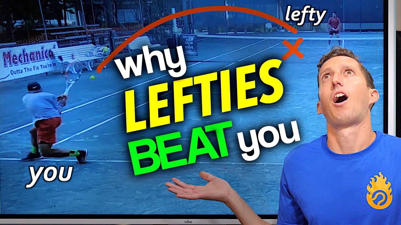 Why Lefties BEAT You in Tennis (Part 2)