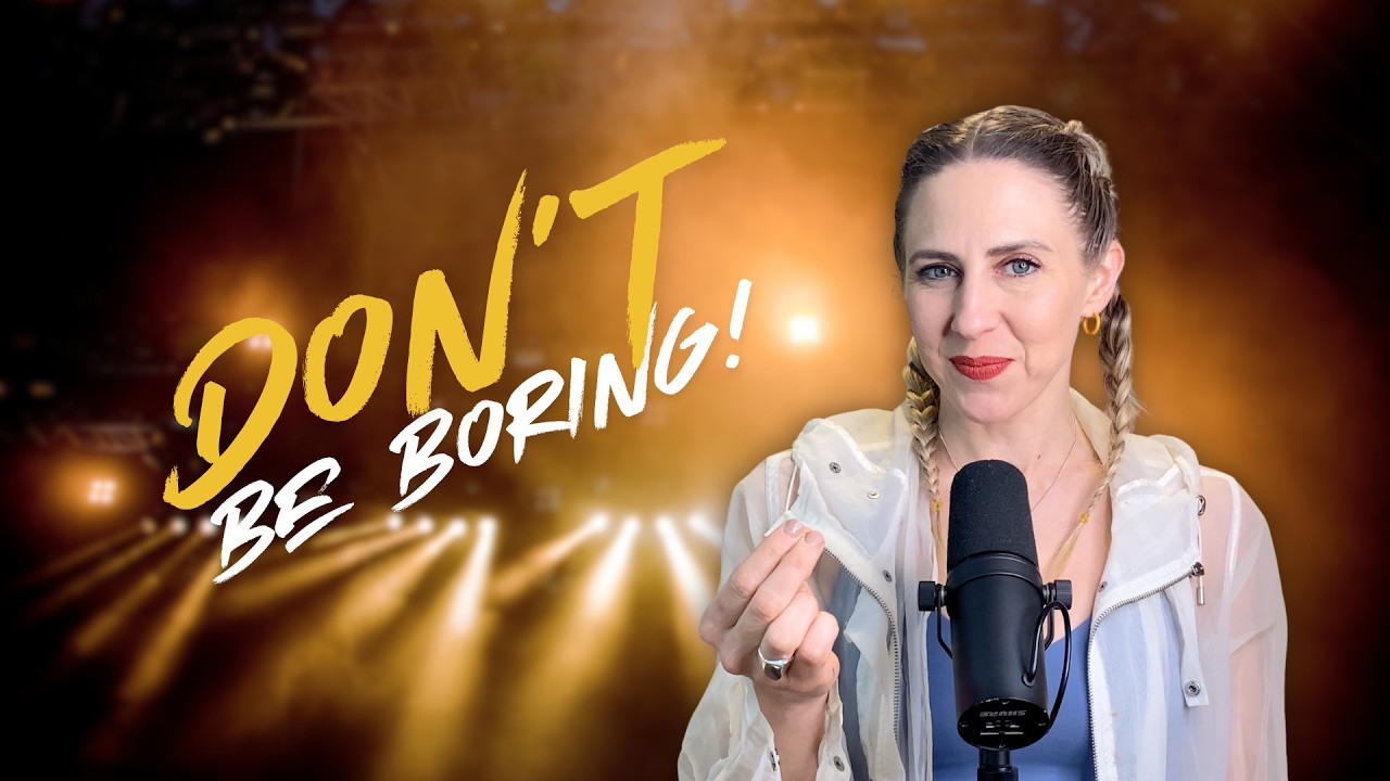 How to Perform on Stage Like a PRO