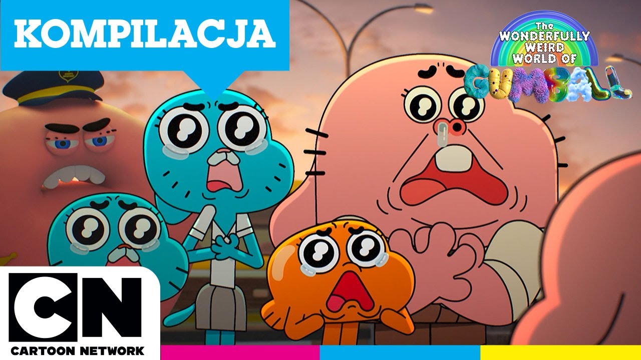 Zabawna KOMPILACJA rodziny Wattersonów 🧑‍🧑‍🧒‍🧒 | Cudownie Dziwny Świat Gumballa |@cartoonnetworkPL