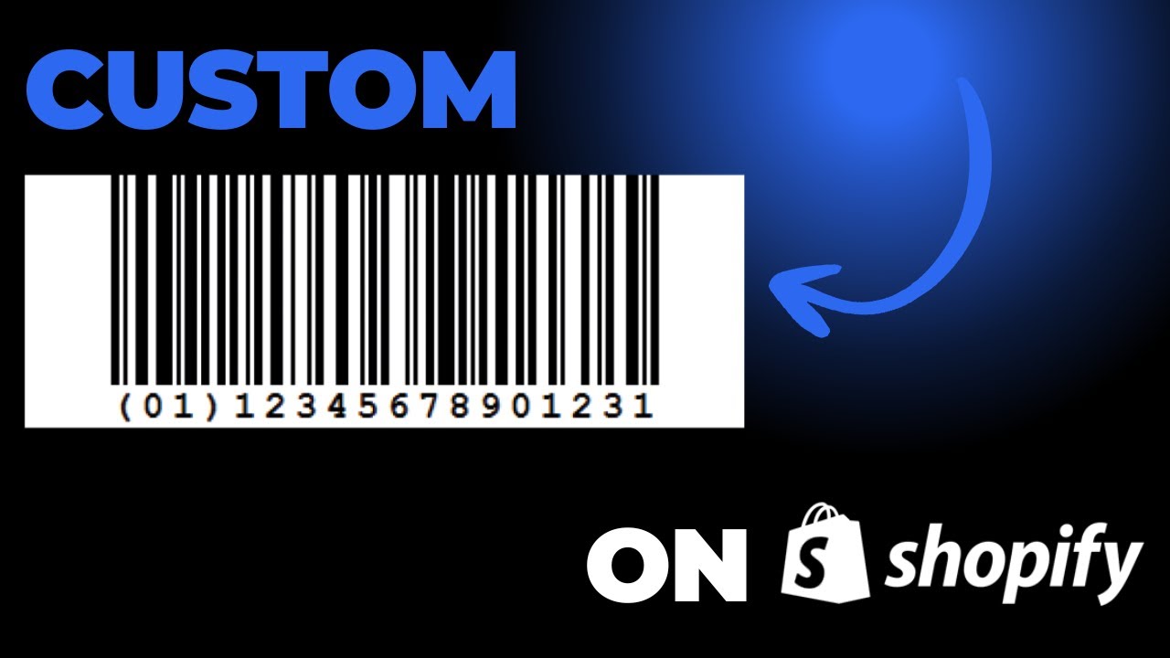 How to Create Custom Barcode Labels and print them on Shopify