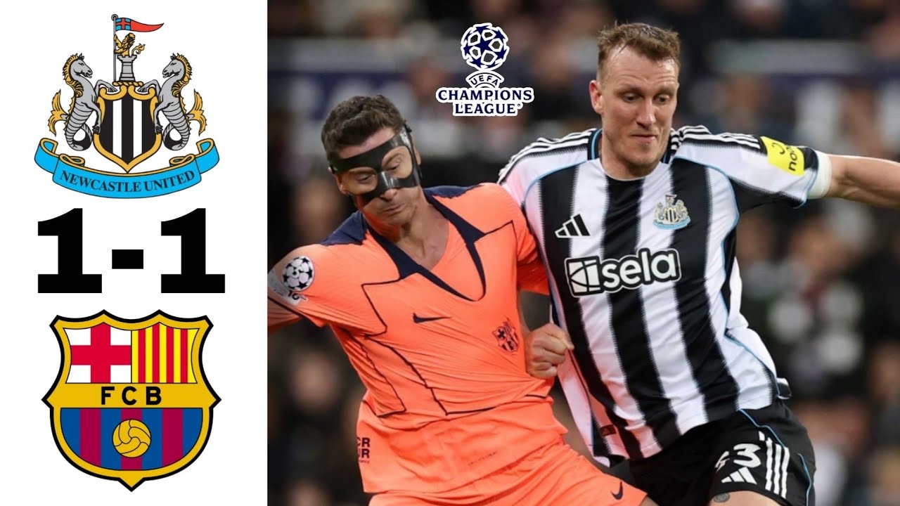 Barcelona vs Newcastle Tadi Malam | Hasil Liga Champion Tadi Malam | Hasil Bola Tadi Malam