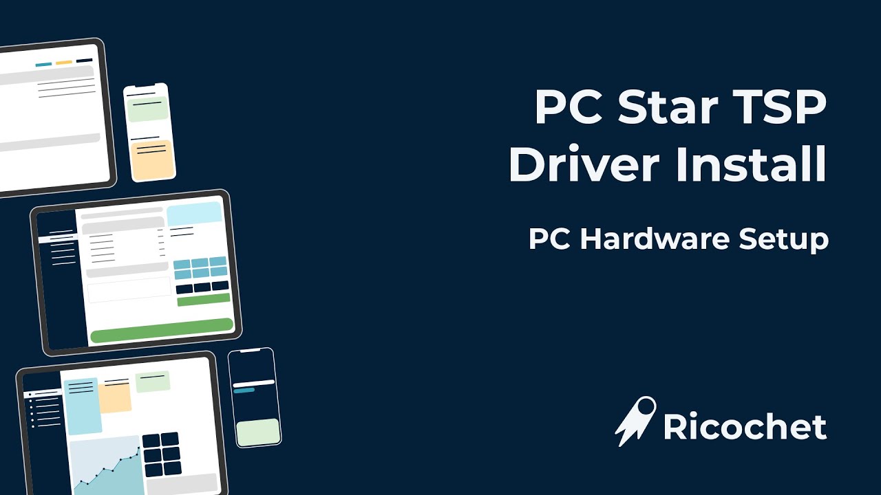 PC Star TSP Receipt Printer Driver Install