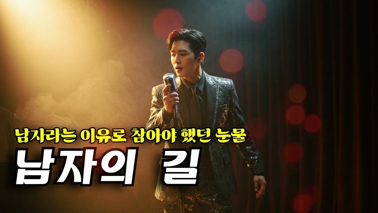 트롯가인 감성트롯 | 중년 남성의 삶과 애환, 사랑과 이별 | 남자라는 이유로 삼켜야 했던 눈물 | 그 첫번째 곡  | 남자의 길