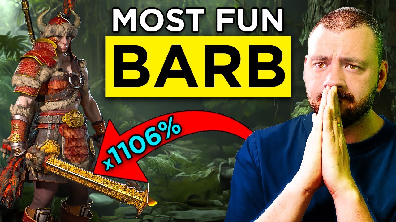 Barbarian Power Curve Is Actually Insane Now! - Season 9 Lunging Strike Barbarian Build