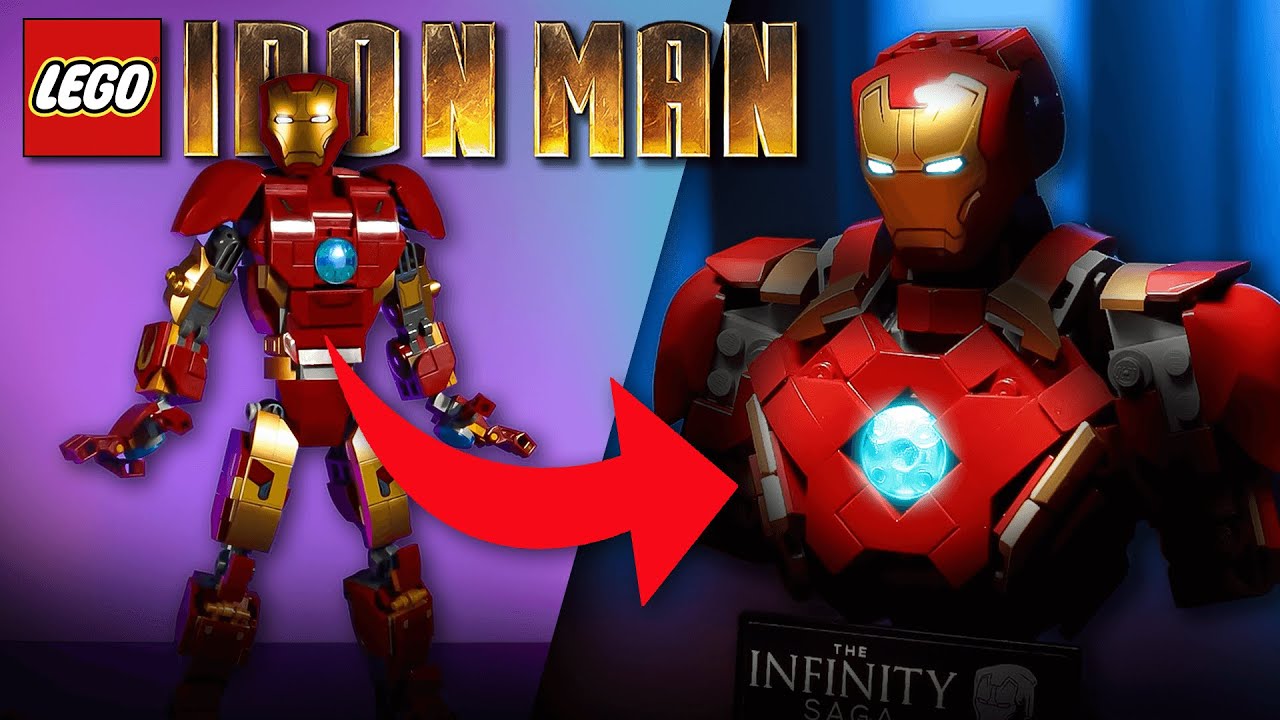 LEGO MARVEL Iron Man Alternative Build! | Turning a Terrible Set into a Great One!!