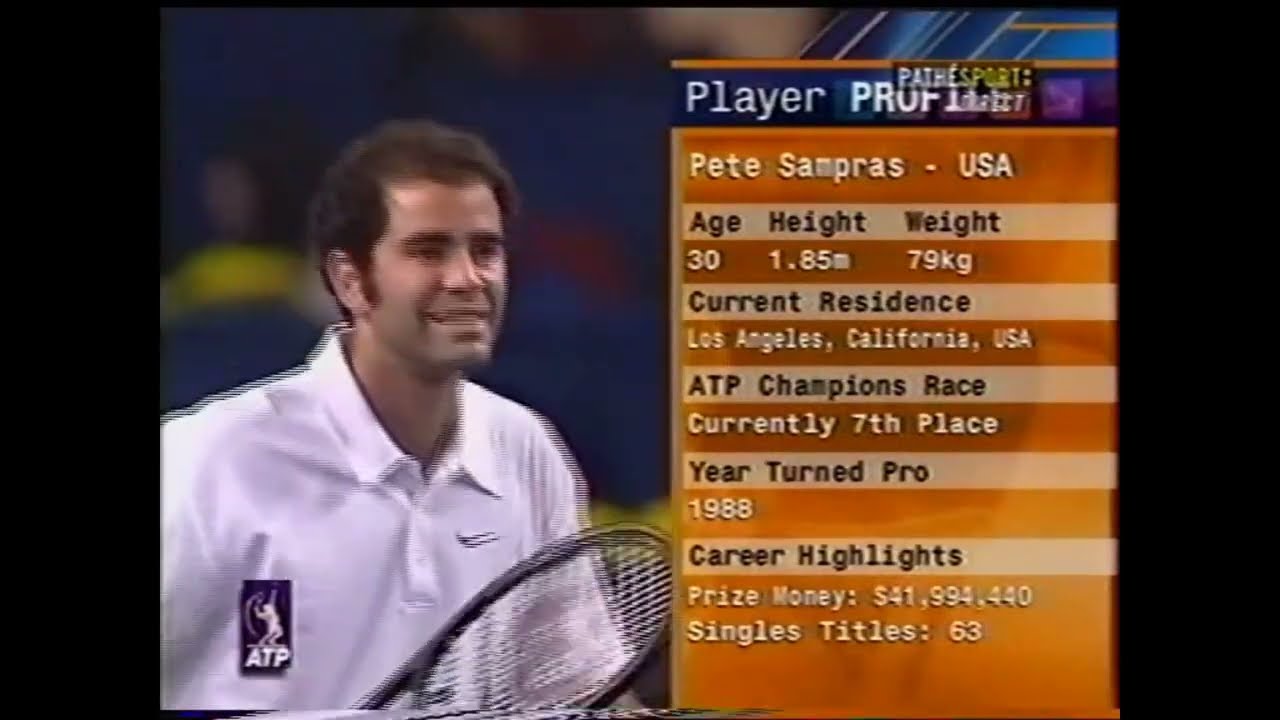 Stuttgart indoor 2001 QF Mirnyi vs Sampras