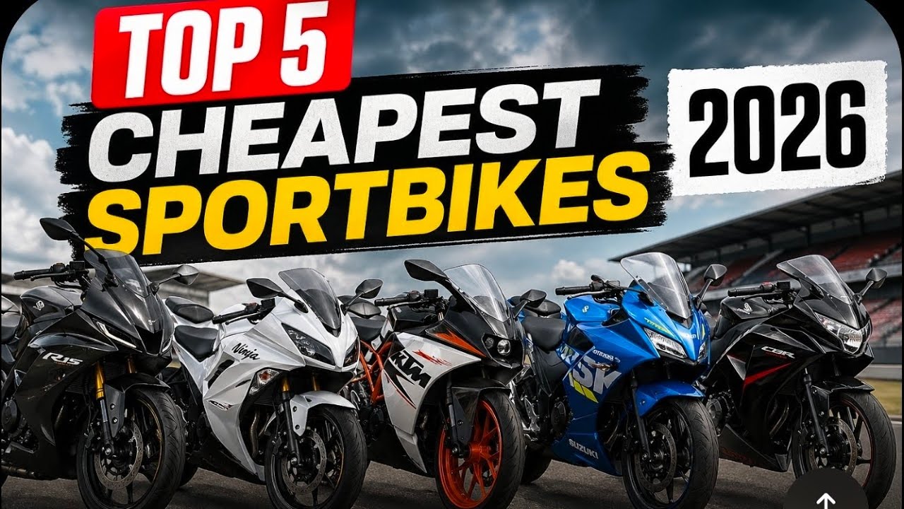 Top 5 Cheapest Sport Bikes That Look Like Superbikes (2026)