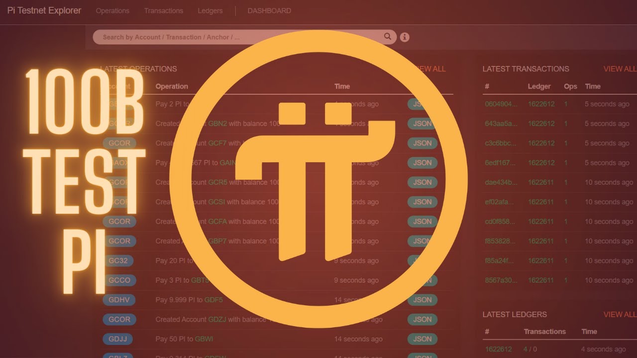 Pi Network Blockchain Explorer: 100 BILLION TEST PI?