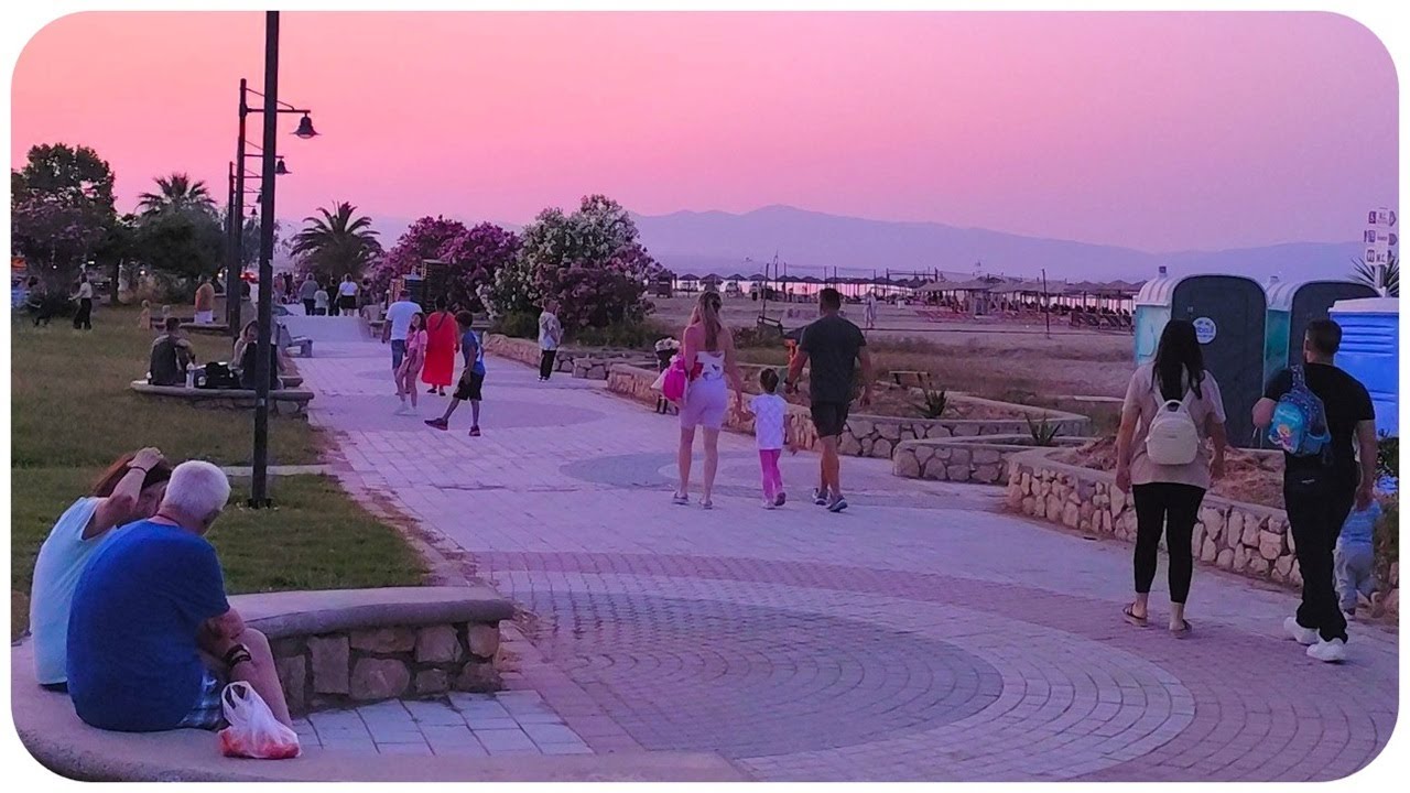 Nea Potidea in the evening - Chalkidiki, Greece