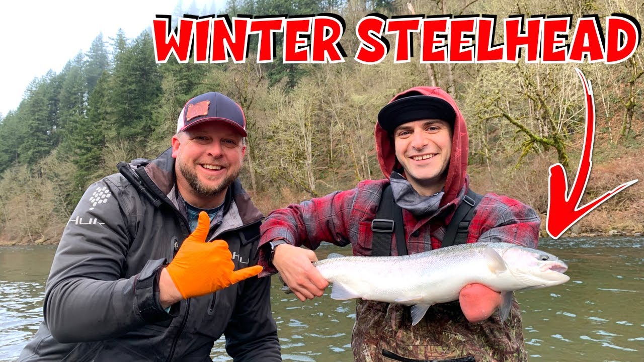 Winter Steelhead Fishing with Richie & Day One Outdoors (The River Smells Fishy!!!)