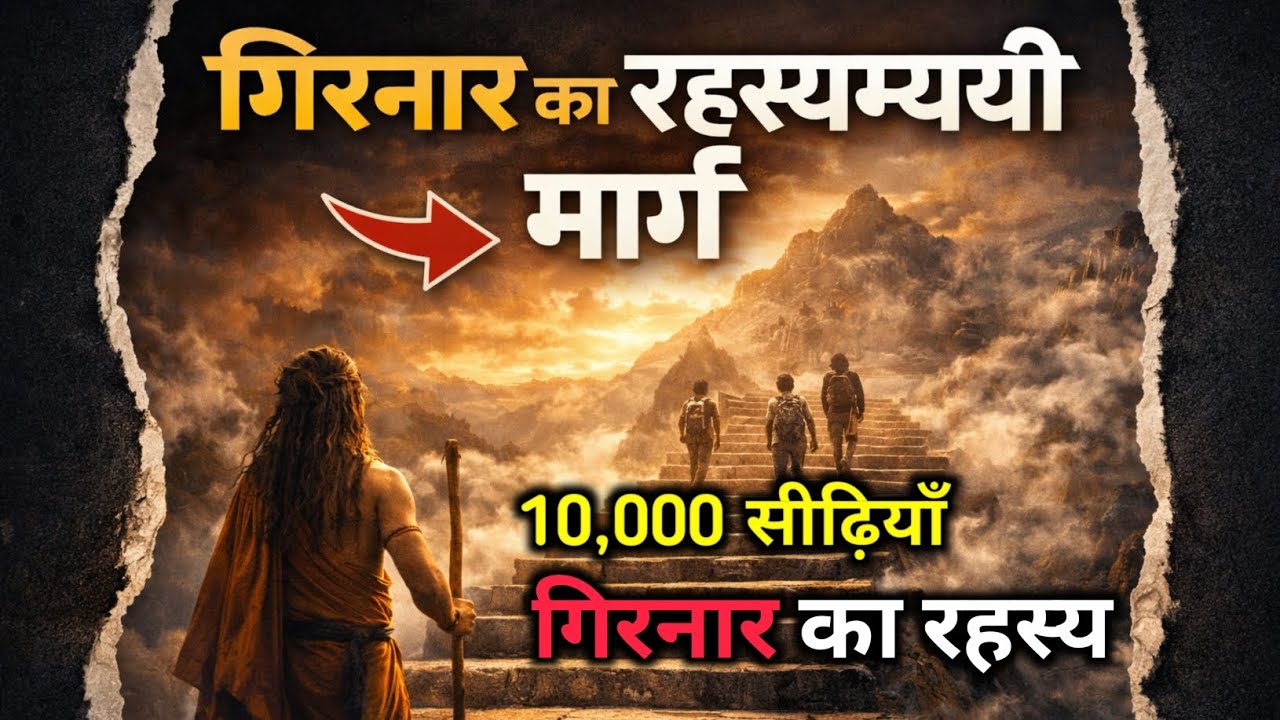 गिरनार पर्वत का रहस्य | 10,000 सीढ़ियाँ, सिद्ध साधु और मोक्ष का मार्ग | Girnar Documentary