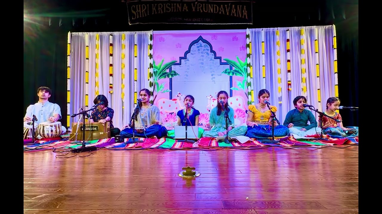Ariyade Bandevu Kimsan -  Purandara Daasara Aradhane -Sangeetha Seve by RukmiNeesha Bhajana Vrunda