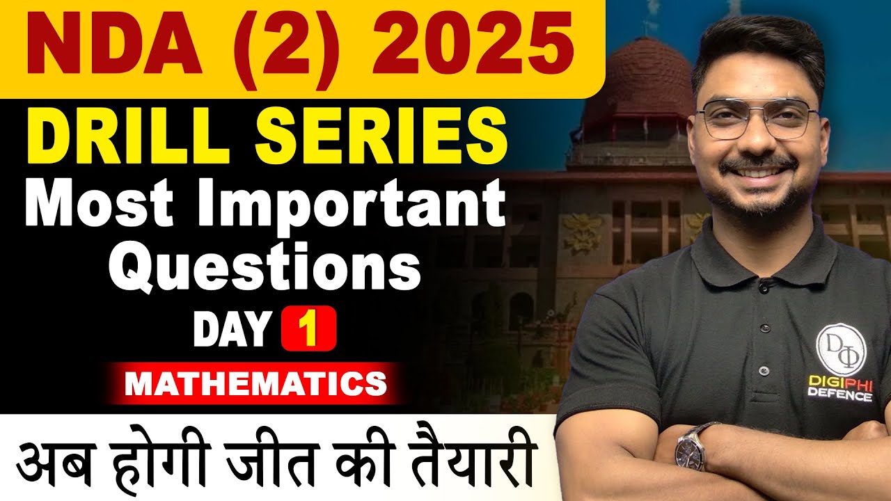 Most Important Questions | Maths Drill Series Day - 1 | Akhil Sir #mathsbyakhilsir #akhilroy