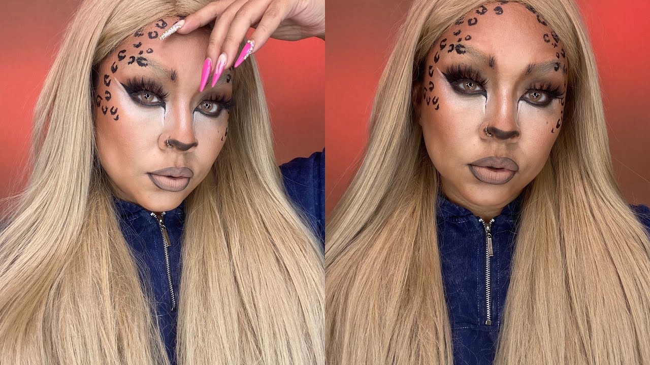 MAQUILLAJE PARA HALLOWEEN FELINA