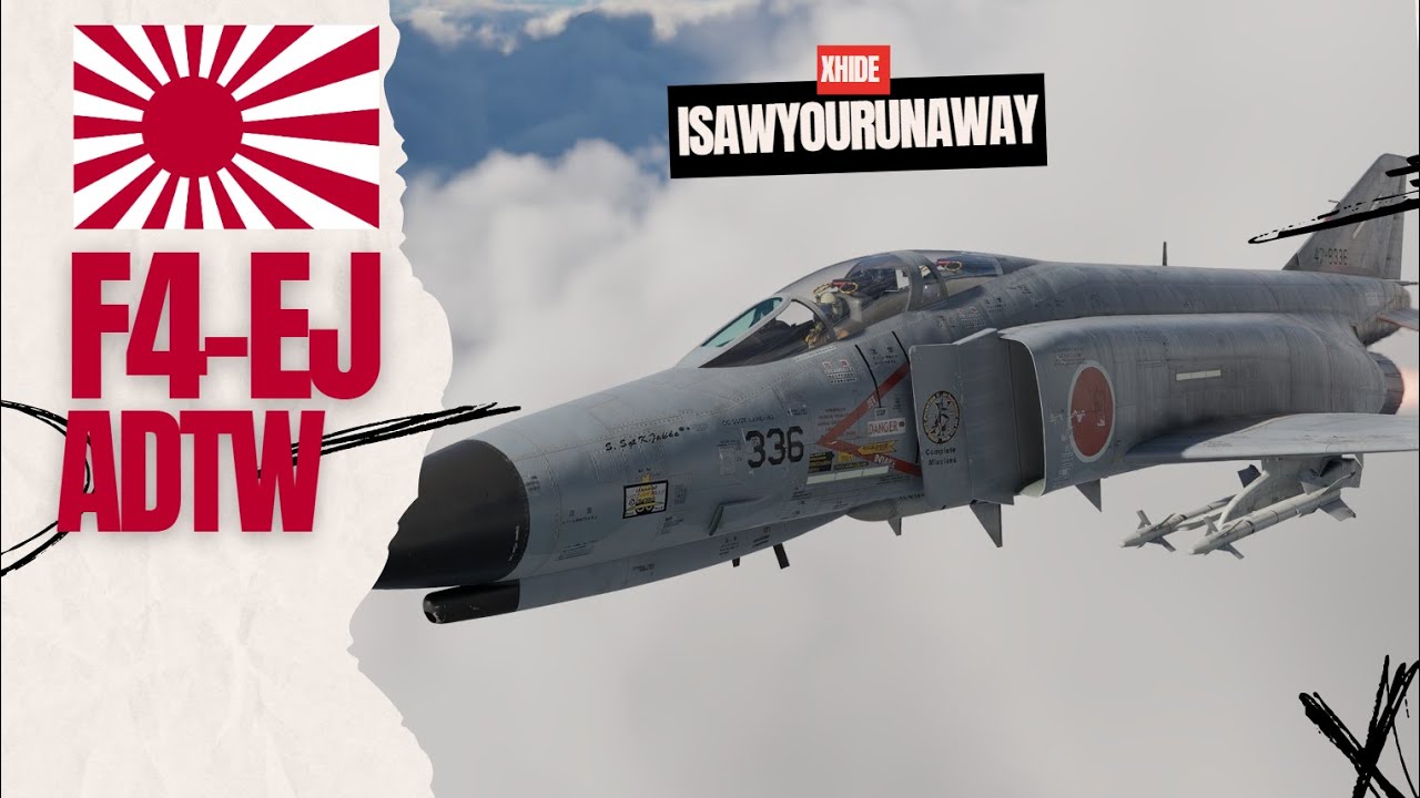 F-4EJ ADTW - японский фантом снова в деле #warthunder