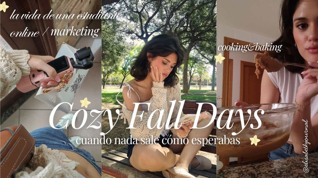 Cuando nada sale cómo quieres... / Cozy Fall Days🍂🥮