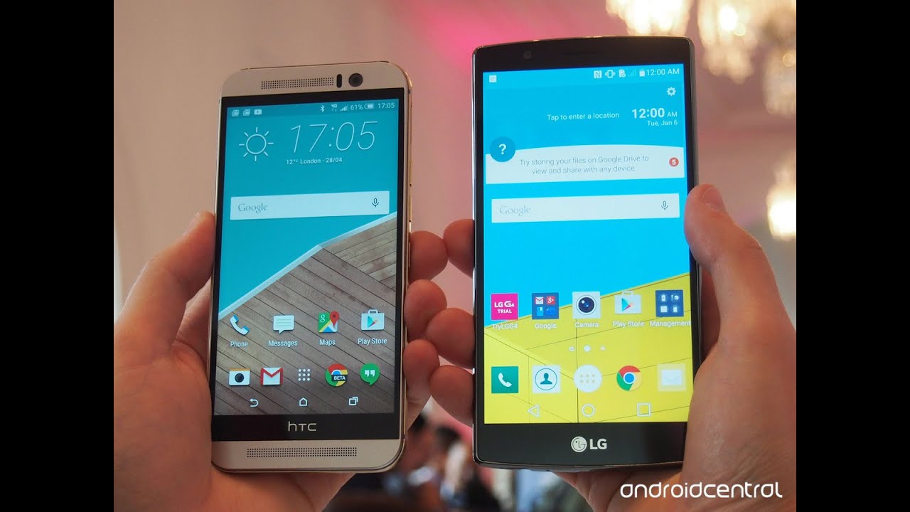 LG G4 vs HTC One M9  Comparison