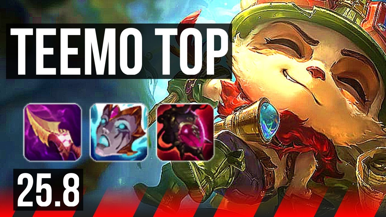 TEEMO vs YONE (TOP) | KR Diamond | 25.8