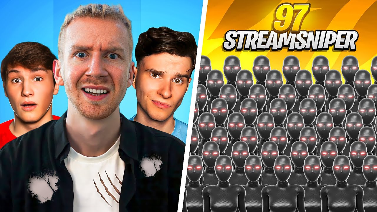 3 CREATOR vs. 97 STREAMSNIPER! 🏆