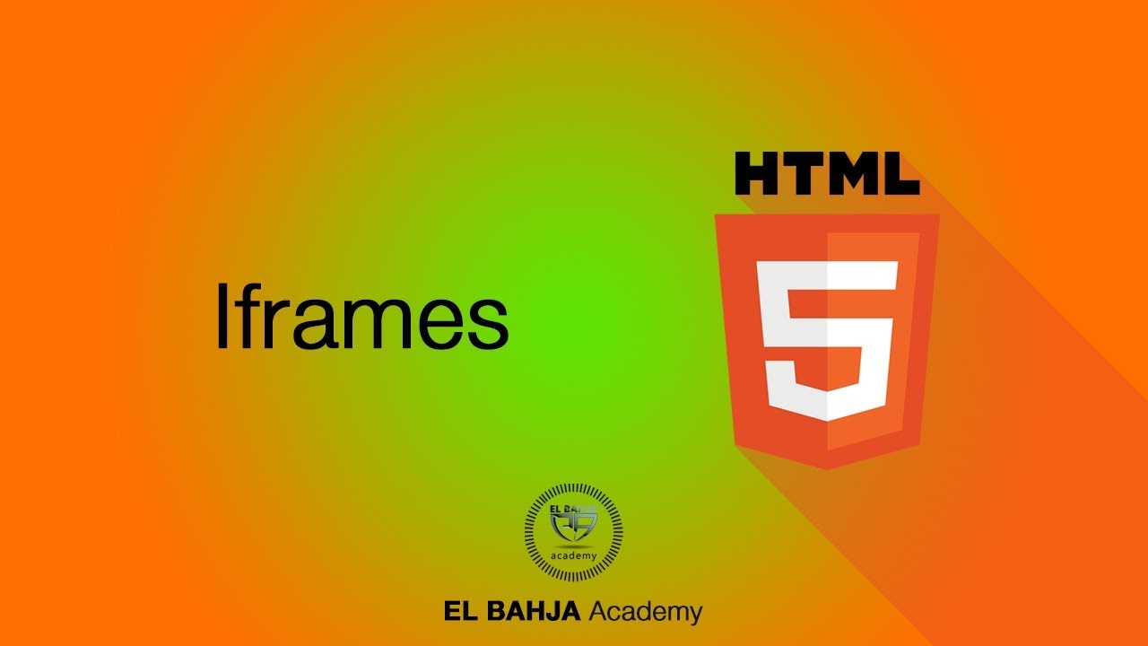 47 - iFrames : HTML (Darija)