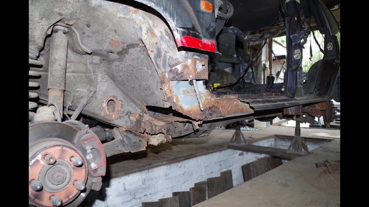 Jeep Grand Cherokee ZJ From dust and rust to the car [Welding works]