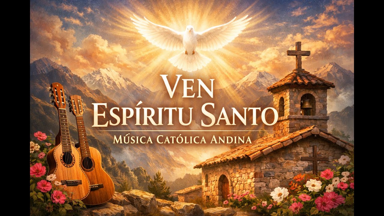 VEN ESPÍRITU SANTO 🕊️ Música Católica Andina de Oración y Sanación | Adoración Profunda