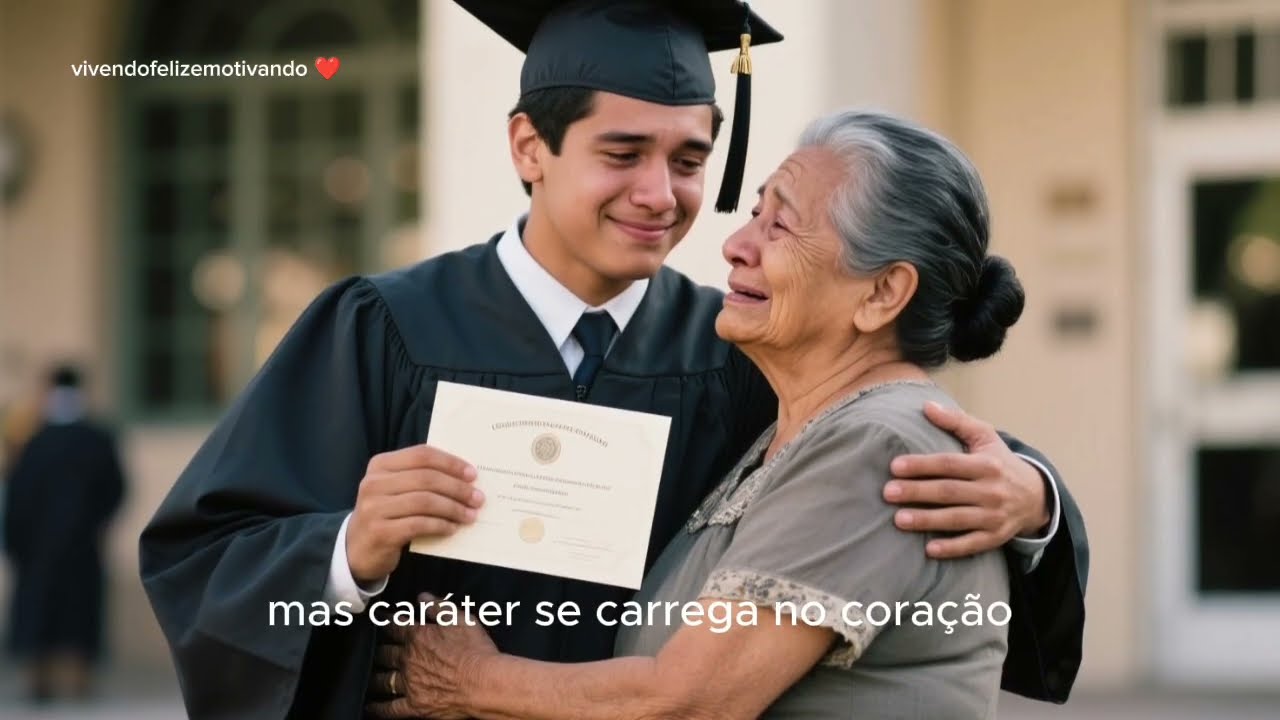 Ela Criou 6 Filhos na Enxada… e Foi Rejeitada na Formatura#motivar #motivacional #reflexão 