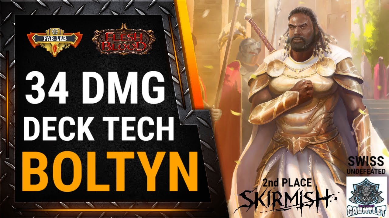 HOW TO Combo Boltyn for 34+ DMG – Flesh and Blood TCG