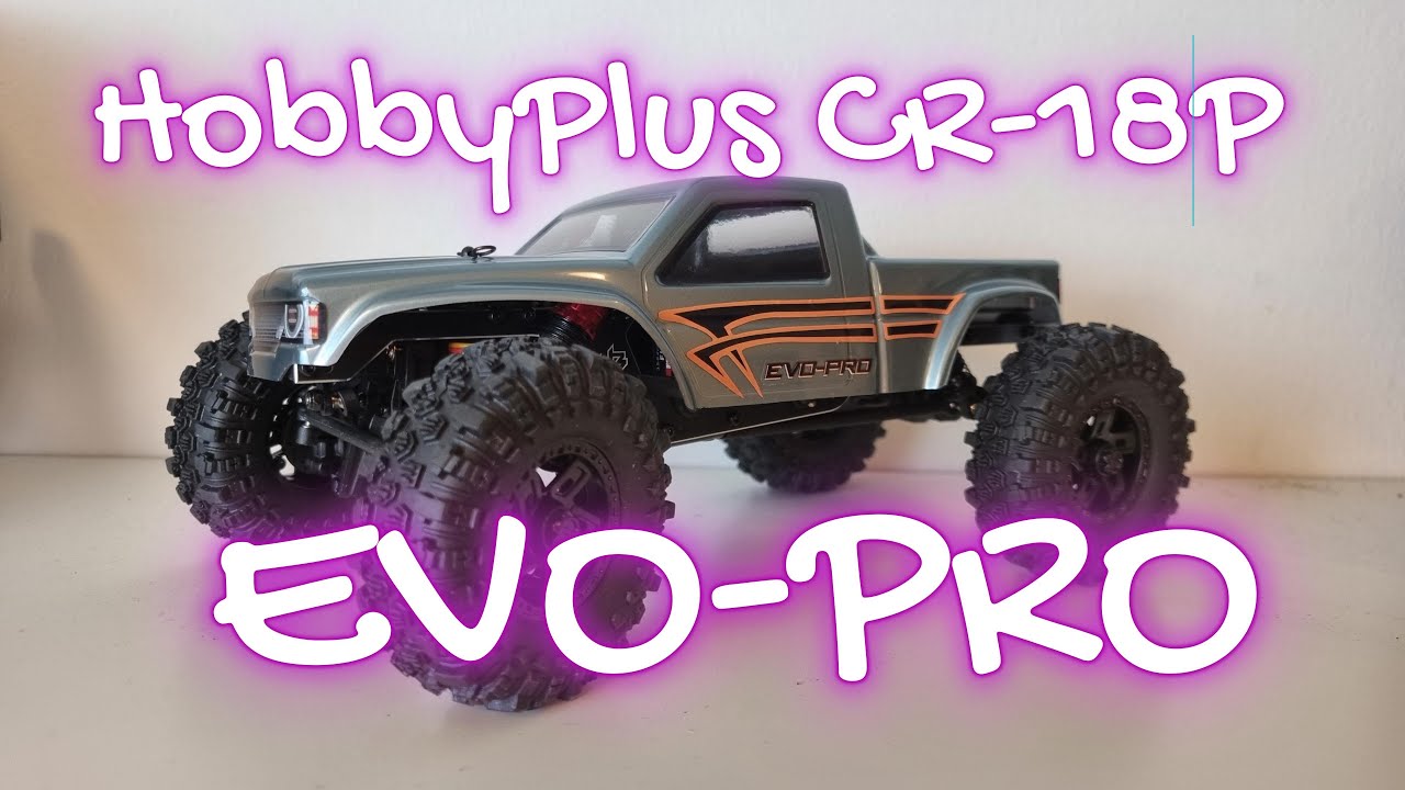 Unboxing! Hobby Plus CR-18P EVO PRO Rock Lizard Low CG Chassis Brushless RTR for EVO-PRO and FX118