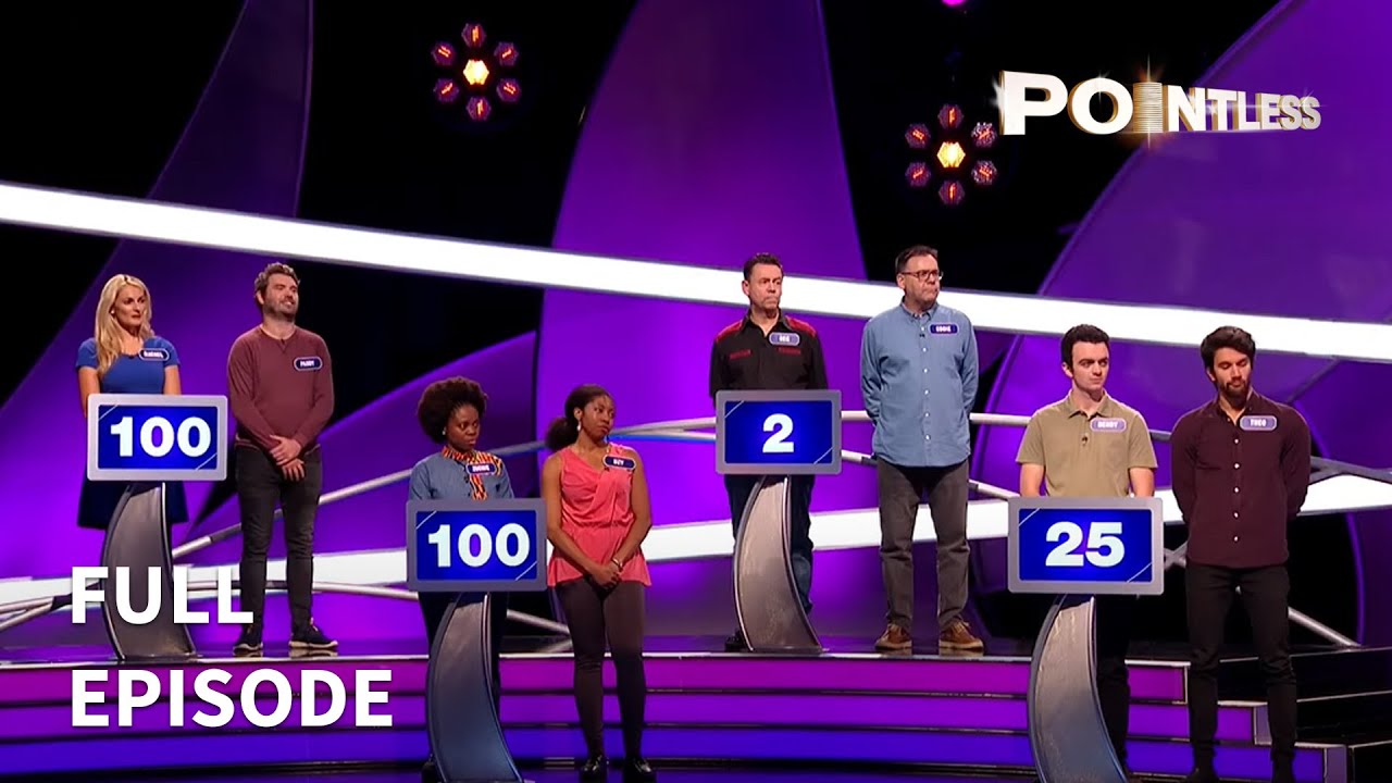 Tv Quiz & Game Show Hosts | Pointless UK | Season 24 Episode 08 | Full Episode