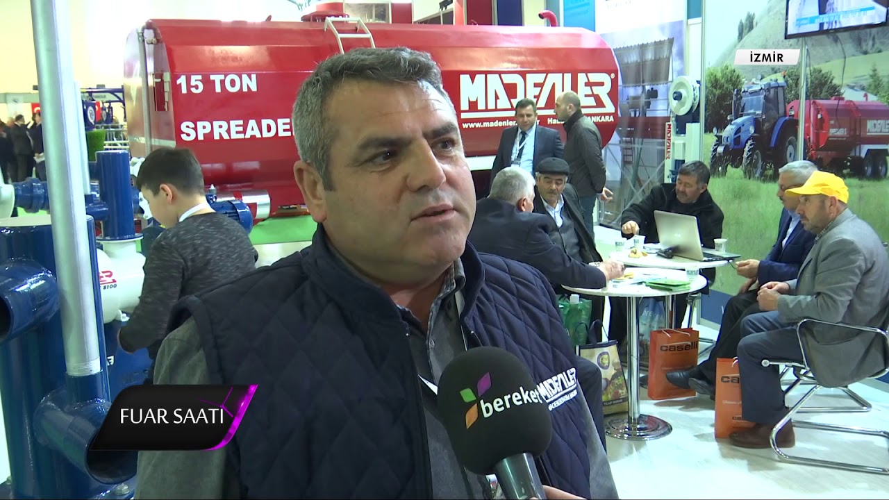 İZMİR TARIM FUARI 2018 - MADENLER MAKİNA