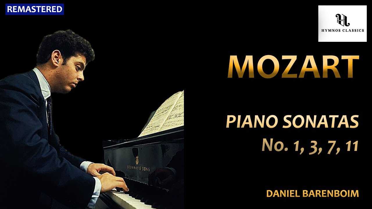 MOZART, Wolfgang Amadeus: Piano Sonatas no. 1, 3, 7, 11, Daniel Barenboim - Remastered