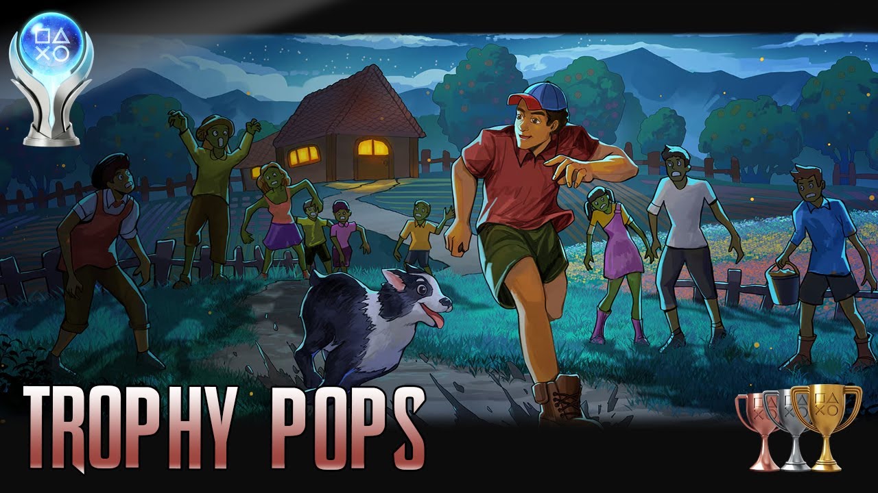 ZombFarm 🏆 Trophy List Pop log + Platinum PS5/PS4
