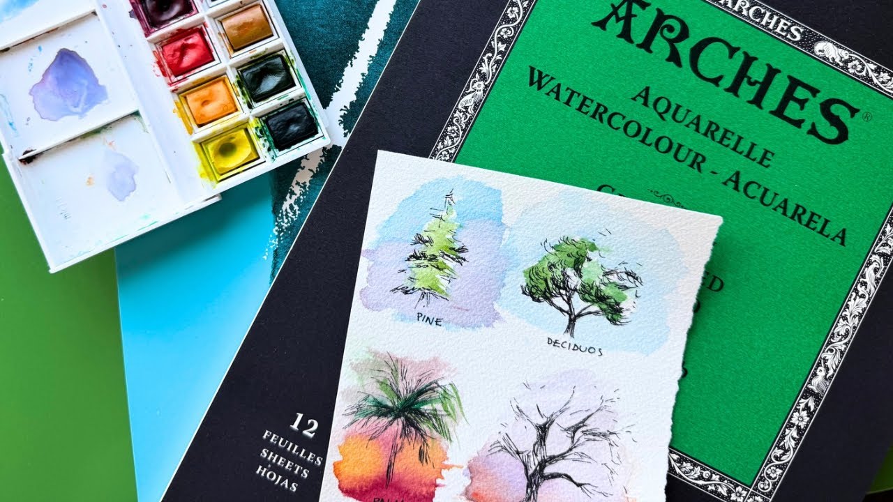 🎨 How to Choose the Right Watercolor Paper: Arches vs. Canson + Budget Tips 💸