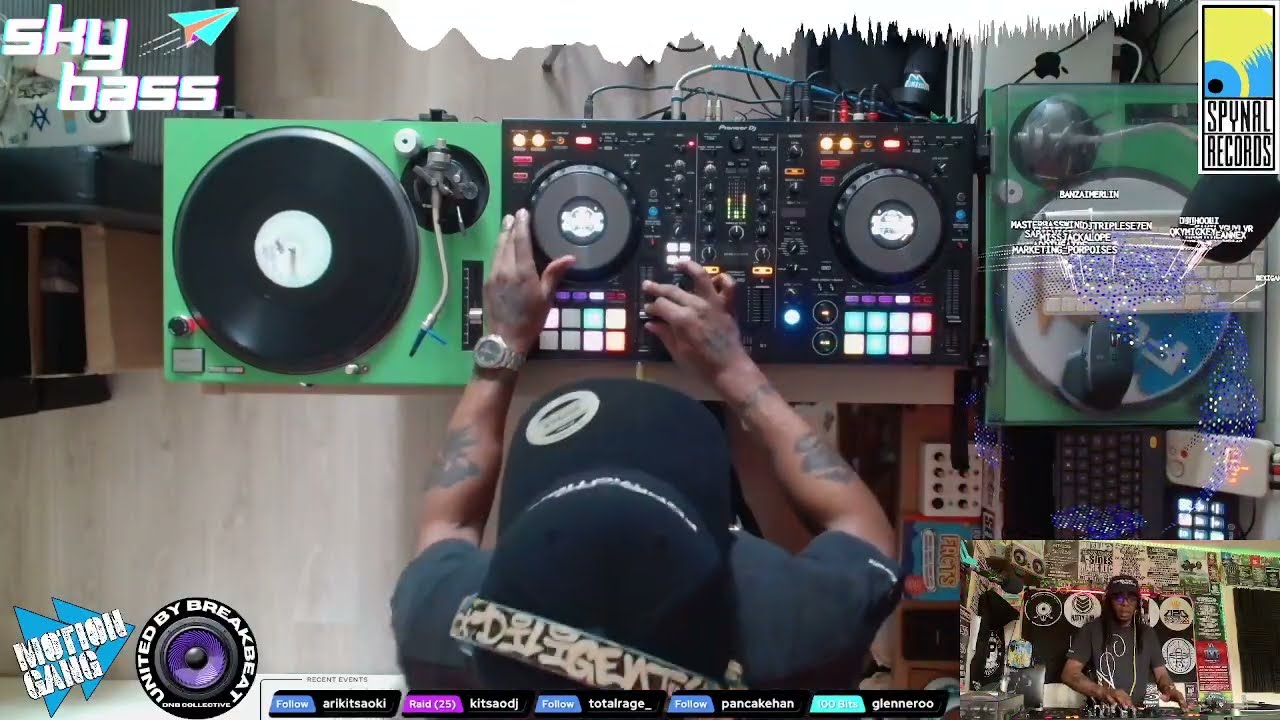 SKY BASS ANNIVERSARY RAID TRAIN - DILIGENT FINGERS SET PT2