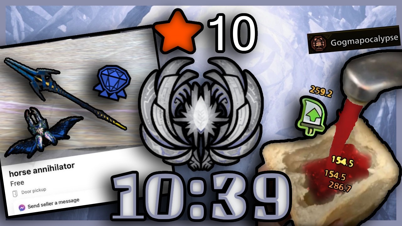 10 Star Zoh Shia Vs Gog Dragon Insect Glaive - Monster Hunter Wilds