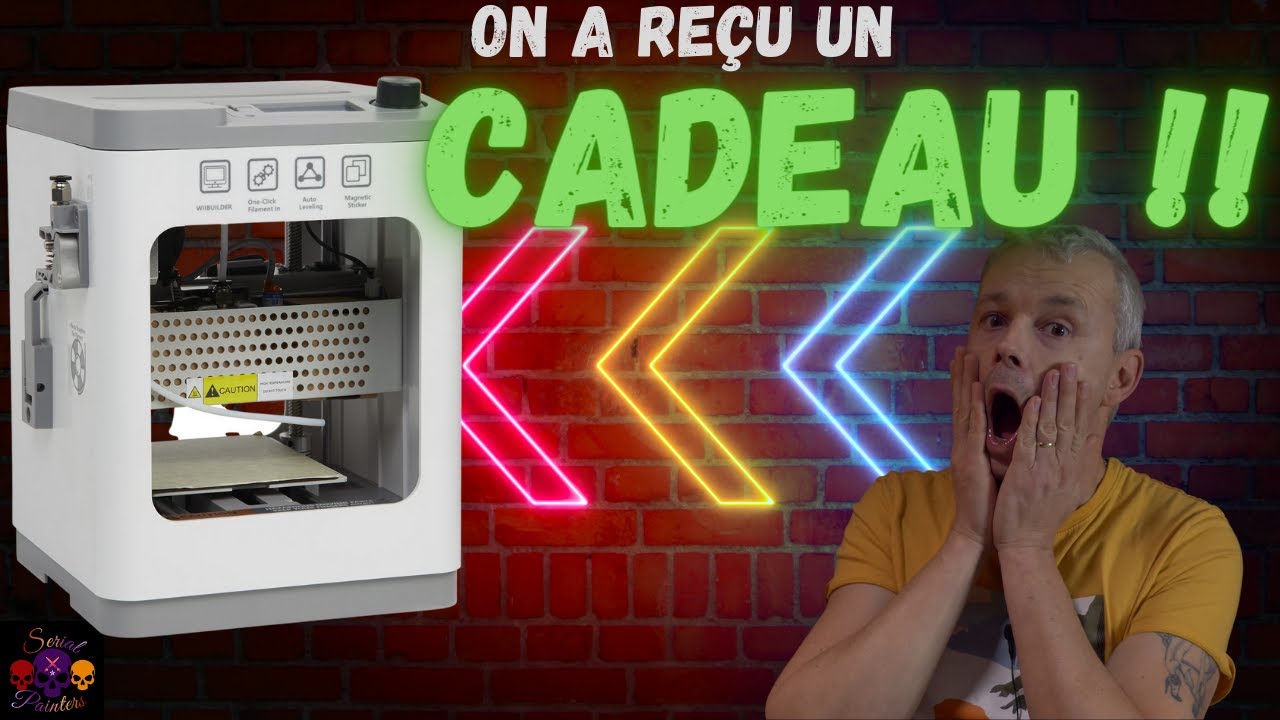 TEST DE L'IMPRIMANTE 3D TINA 2 WEEDO, IMPRIMANTE A PETIT PRIX