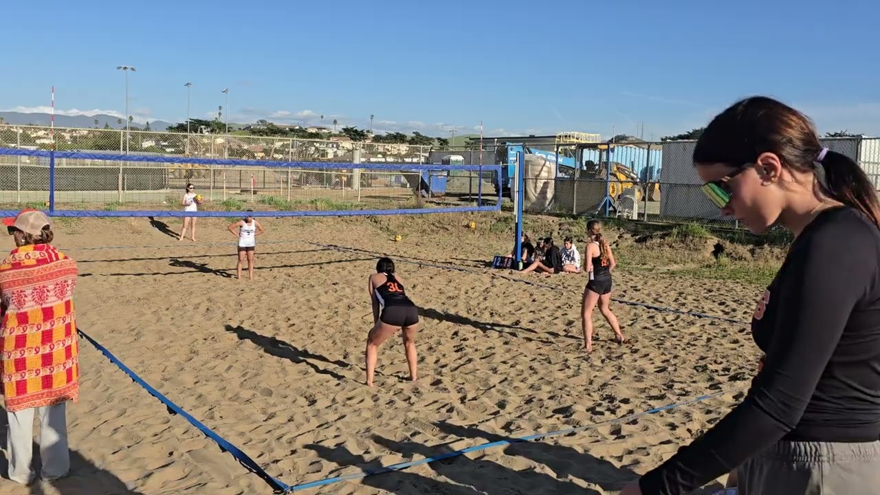 MBHS Girls Beach Volleyball Nora & Jasmine vs Santa Ynez 7