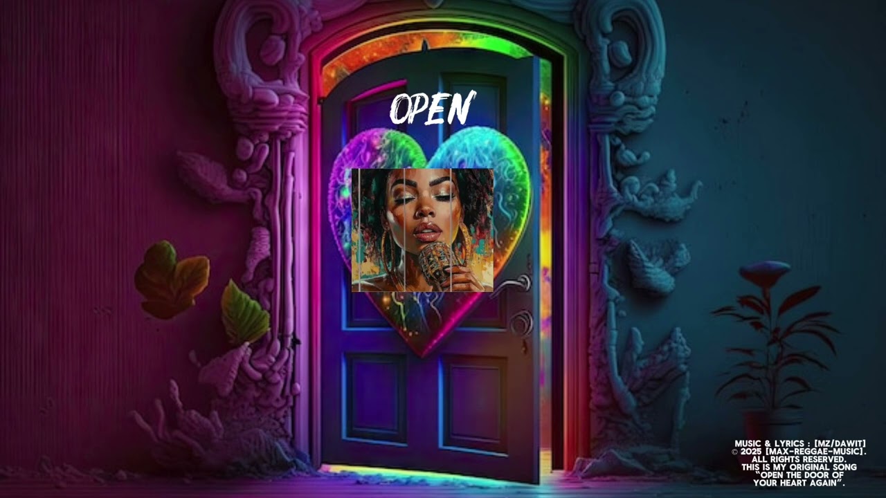 OPEN THE DOOR OF HEART AGAIN | NEW REGGAE LOVE SONG 2025 🎶