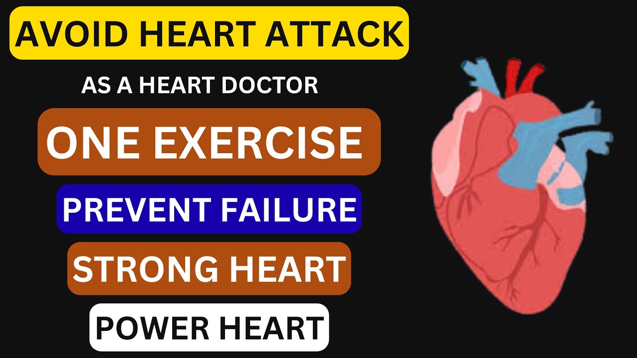 SHOCKING! 10 Best Exercises Prevent From Heart Failure & Strengthen Heart  After 50