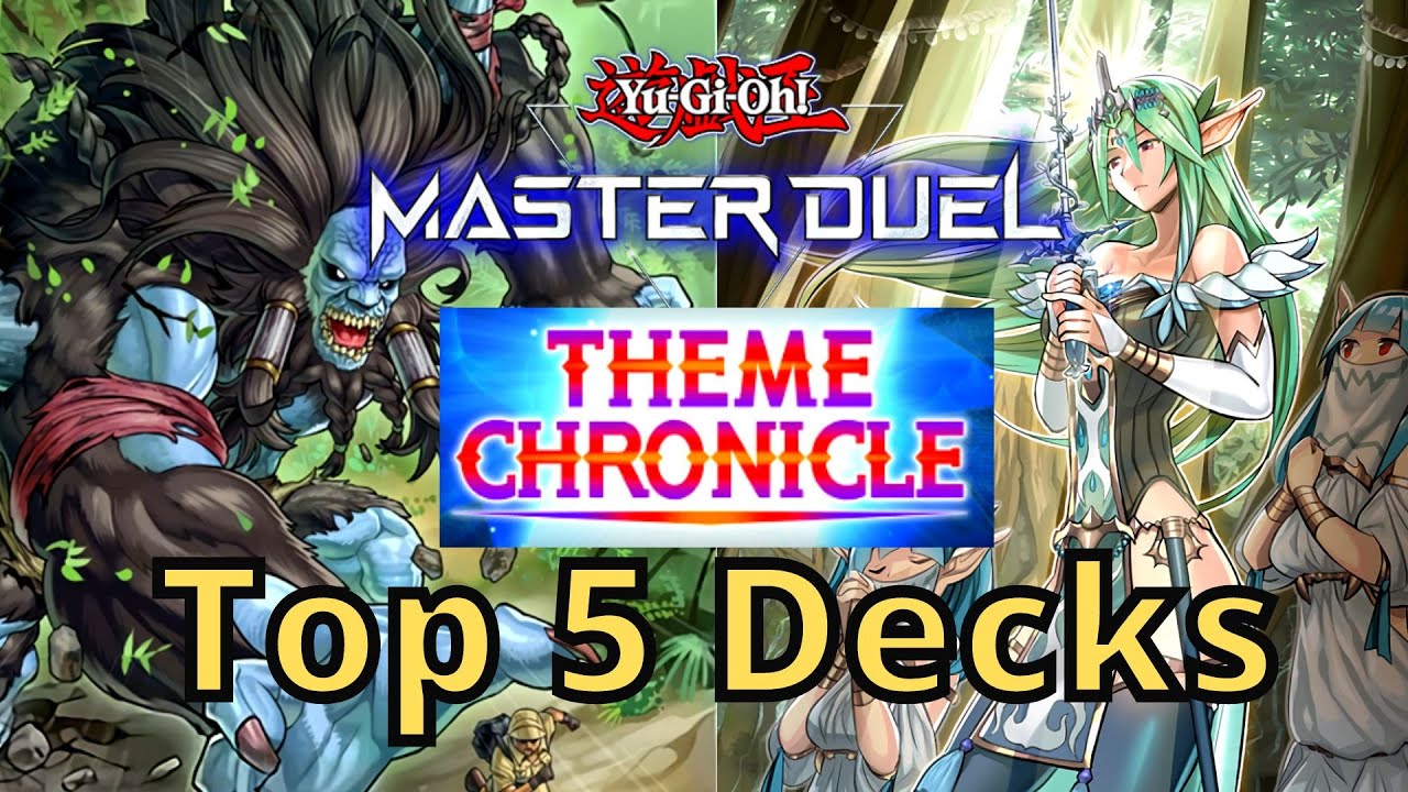 TOP 5 DECKS | Theme Chronicle Festival in Yu-Gi-Oh! Master Duel!