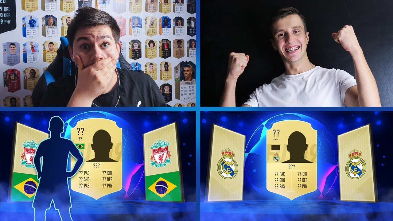 WALKOUT Z LIGI MISTRZ&Oacute;W! PACK & PLAY vs LISEKHD! | FIFA 19 JUNAJTED
