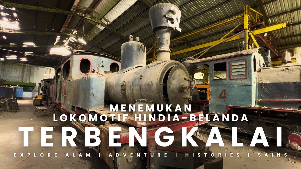 USIA RATUSAN TAHUN‼️Kereta Api Ini Terbengkalai Disini - Jejak Hindia Belanda
