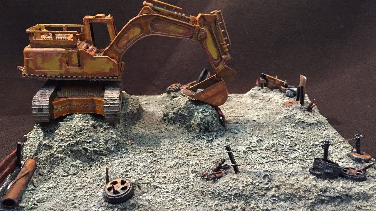 Zombie Apocalypse Terrain - Construction Site - Episode 108: Nugget's Dungeon Terrain